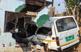 Three children have died and eleven others injured after a taxi ploughed into a creche in Imbali, just outside Pietermatirzburg / Supplied 