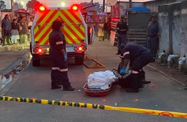 Three people shot dead in Nyanga - Police crime scene (SAPS)