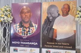 Slain taxi boss Thami Moyo. eNCA/Hloni Mtimkulu