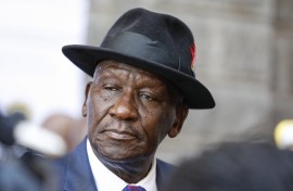 Former Police Minister Bheki Cele. AFP/Gianluigi Guercia