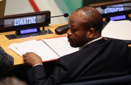 King Mswati III of Eswatini