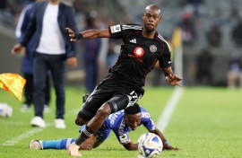 Evidence Makgopa converted from the spot kick to hand the home side an early lead. BackpagePix/Muzi Ntombela