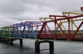 The 144-year-old Wylde Bridge in the Eastern Cape. 