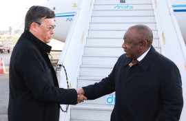 President Cyril Ramaphosa has arrived in Switzerland for a two-day State Visit. GCIS