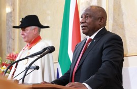 A welcome ceremony for President Cyril Ramaphosa took place in Switzerland on Wednesday. GCIS