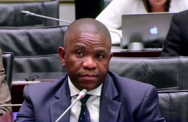 KwaZulu-Natal police commissioner Nhlanhla Mkhwanazi