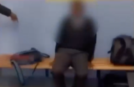 In the video, several boys can be seen beating a schoolmate with bats and other objects while celebrating the ordeal.
