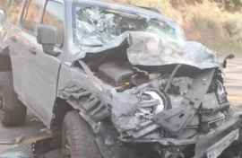 The scene of the accident in Dullstroom. Supplied
