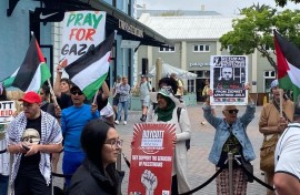 Cape Town protesters demand release activists held by Israel