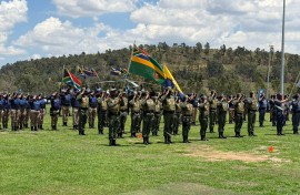 Police promise a strong presence on the ground. eNCA/Heidi Giokos