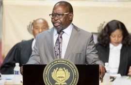 Finance Minister Enoch Godongwana. AFP/Rodger Bosch