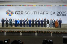 World leaders at the G20. AFP/Pool