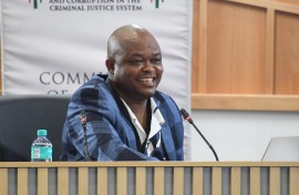 Brown Mogotsi testifies at the Madlanga Commission Of Inquiry. Gallo Images/Frennie Shivambu