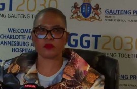 Gauteng Health MEC Nomantu Nkomo-Ralehoko 