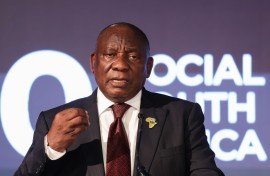 Ramaphosa addresses the G20 Social Summit