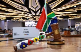 South Africa G20 presidency gavel