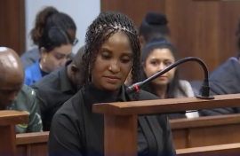 Duduzile Zuma-Sambudla in court.