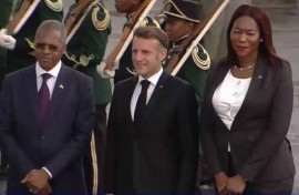 Velenkosini Hlabisa Emmanuel Macron
