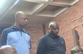 Zacharia Chisele and Papi Tsie
