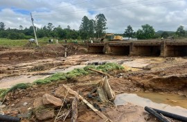 Several families in the area have been displaced after their houses were flooded. eNCA/Zanele Buthelezi