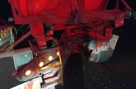 The scene of the accident near Scottburgh. Supplied