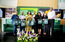 Brig. Linky Mathebula Brig. Issac Mhlongo Provincial Commissioner, Lieutenant General Thembi Hadebe Keboneilwe Mosweusweu – AVBOB General Manager: Shared Value and Sustainability Nthabiseng Nxumalo – Executive: People and Culture Naledi Aphiwe Vusi Khathi – AVBOB General Manager: Tied Sales