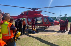 Aeromedical personnel are on full alert as the second phase of the holiday season kicks off. eNCA/Kevin Brandt