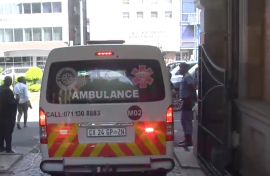 Ambulance transports injured MPL