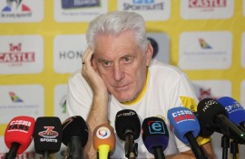 Bafana Bafana head coach Hugo Broos.