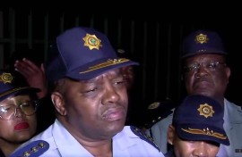 National Police Commissioner Fannie Masemola