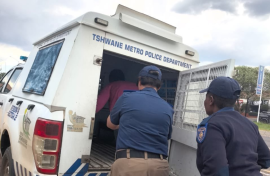 File: The Tshwane Metro Police Department conducting raids. X/@TMPDSafety