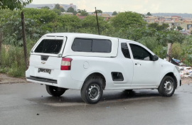 The suspected vehicle. eNCA/Yusuf Abramjee