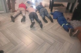 Thirty-one suspects aged between 38 and 61 were arrested in Johannesburg on Tuesday. 