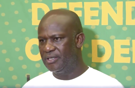 ANC regional secretary Sasabona Manganye