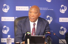 Umalusi CEO Mafu Rakometsi says the 2025 matric exam leak was limited to the English Home Language, Mathematics, and Physical Sciences papers. Photo by Umalusi