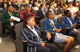 he Department of Basic Education (DBE), in partnership with MTN, honours the shining stars of the #ClassOf2025. Photo by DBE on X