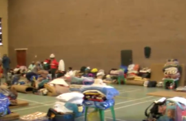 Illegal miners force Randfontein residents out of their homes.