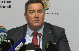 Agriculture Minister John Steenhuisen 