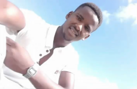 Mihle Mbayo.  He is still missing after he was swept away by a current in Glen Gariff near East London.