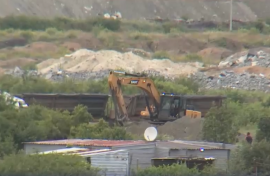 Ekuphakameni is an abandoned mining village, in ruins, on the outskirts of Carletonville.