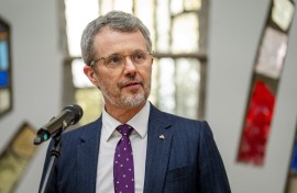 Denmark's King Frederik X. Ida Marie Odgaard/Ritzau Scanpix via AFP