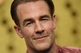 US actor James Van Der Beek. AFP/Valerie Macon