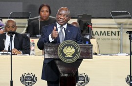 President Cyril Ramaphosa. Gallo Images/Jeffrey Abrahams