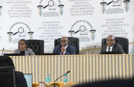 The Madlanga Commission Of Inquiry. Gallo Images/Frennie Shivambu