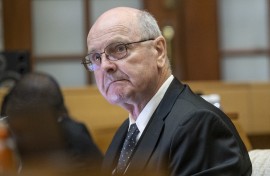 Forensic investigator Paul O'Sullivan testifies at the Parliamentary Ad Hoc Committee inquiry into alleged corruption and political interference in the criminal justice system. Gallo Images/Brenton Geach