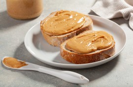 Peanut butter sandwich. GettyImages/OlgaMiltsova