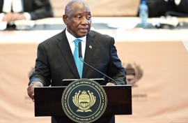 President Cyril Ramaphosa delivers the State of the Nation (SONA) address. GCIS