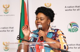 Minister of Justice and Constitutional Development Mmamoloko Kubayi. X/@DOJCD_ZA