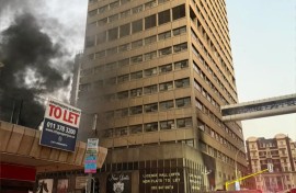 Building evacuated in central Jozi. Vision Tactical/Facebook