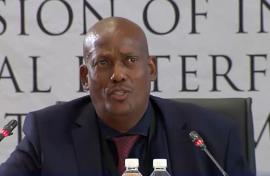 Ballistics analyst Laurance Makgotloe.